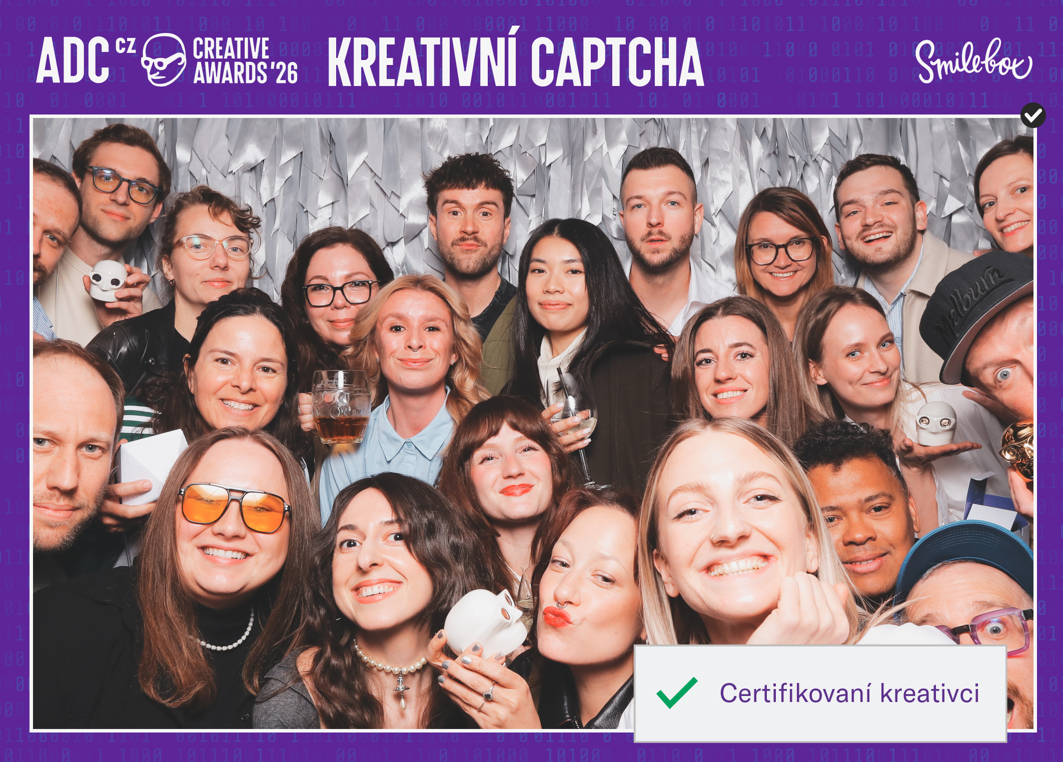 VML Czechia team celebrating at ADC Czech Creative Awards
