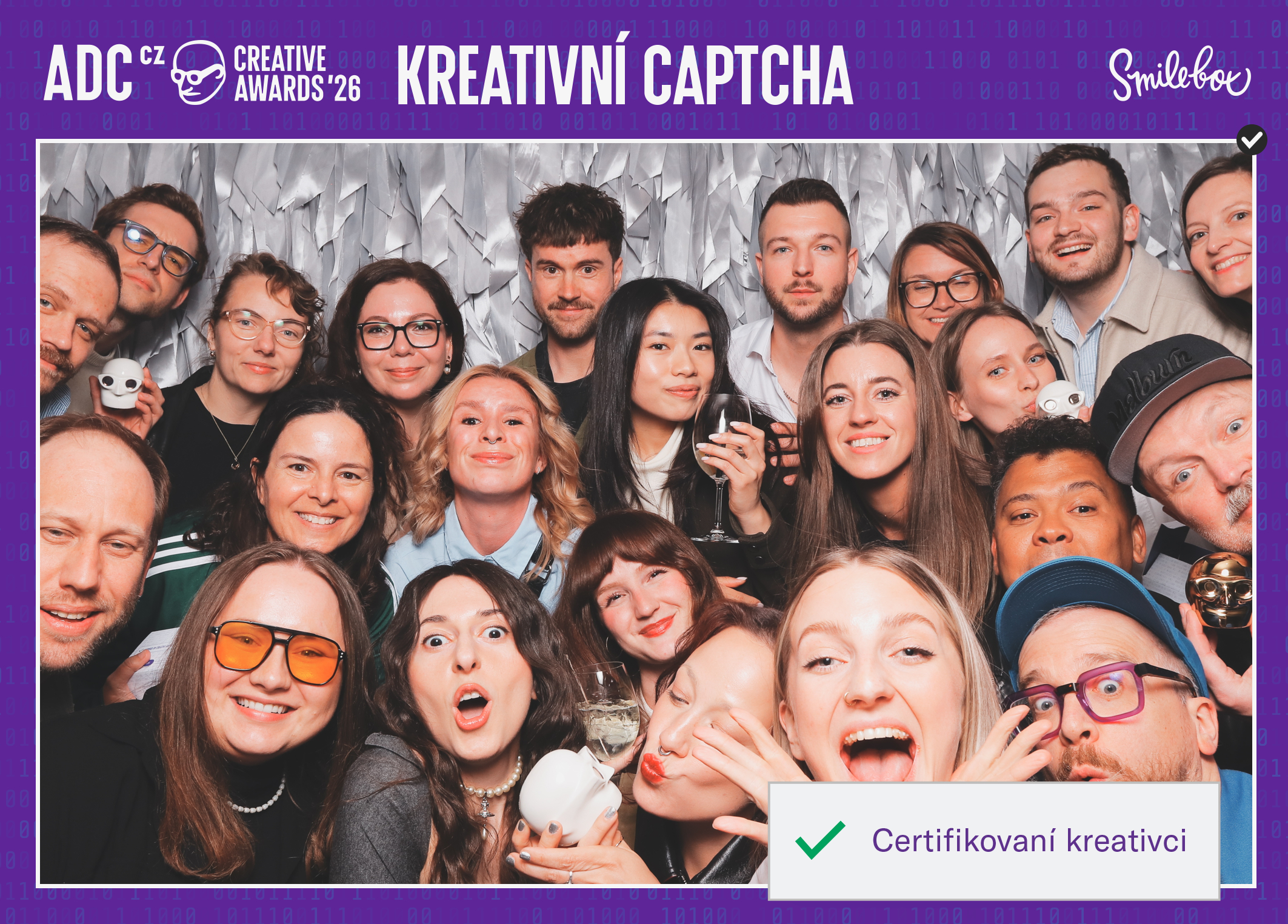 VML Czechia team celebrating at ADC Czech Creative Awards